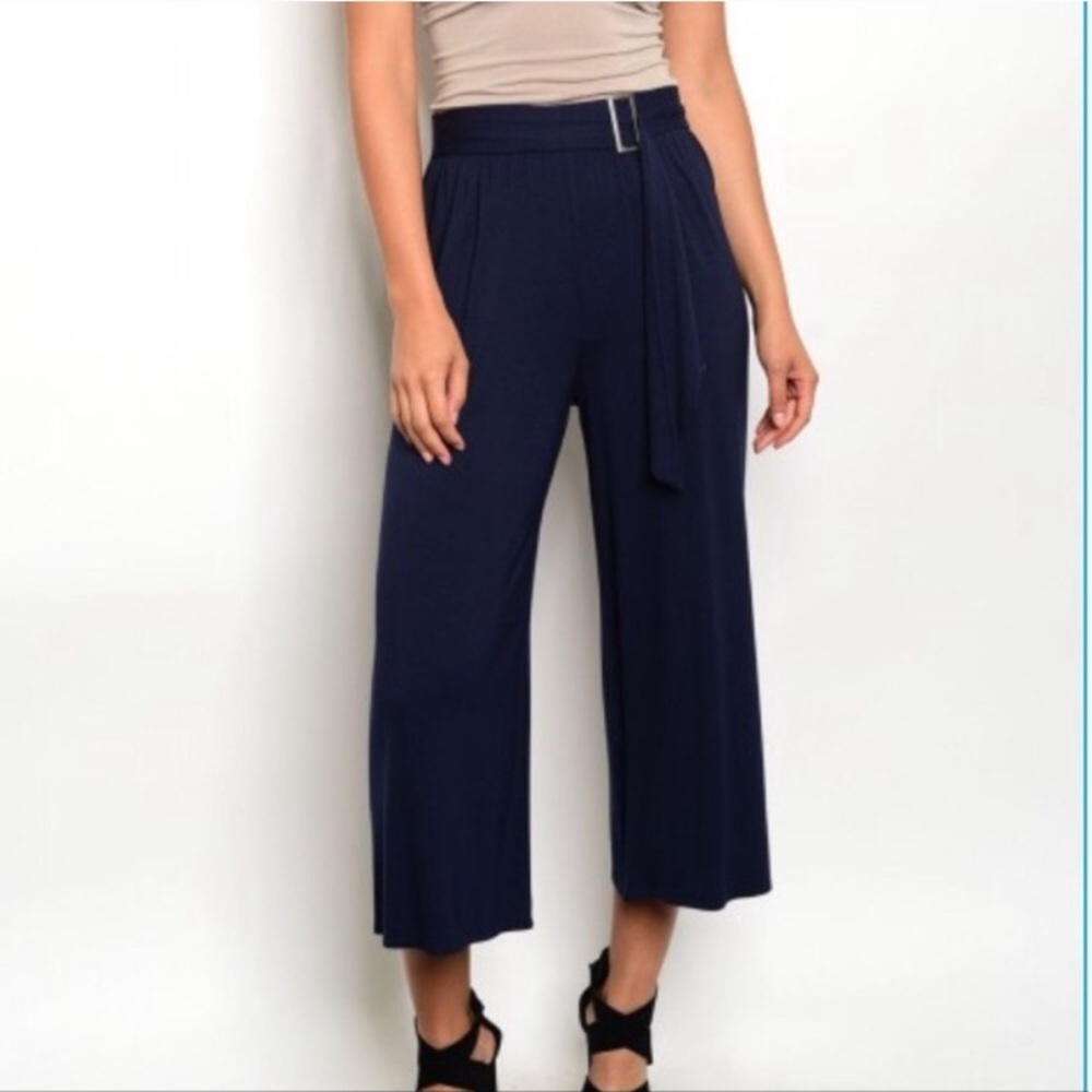 Last 3! Navy gaucho pants